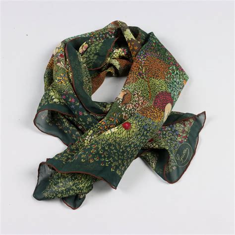 foulard gucci blu verde uccellini|76 results for gucci foulard .